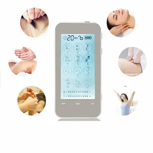 Machine Tens à écran tactile 12 modes appareil de thérapie Portable pour unité de stimulateur musculaire