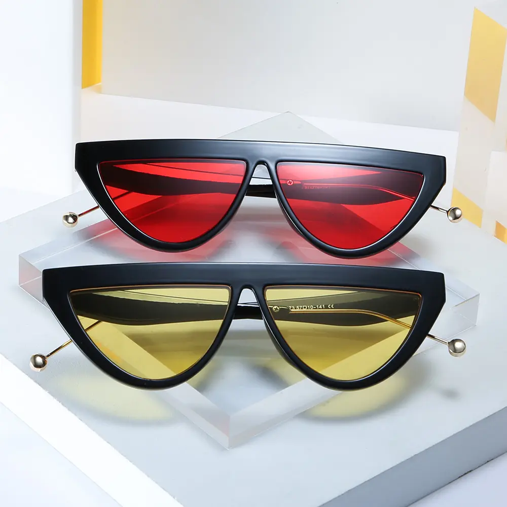 Jheyewear fashion Butter fly ladies women big frame sun glasses sunglasses 2019