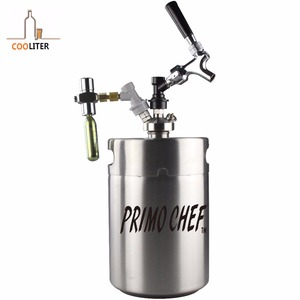 Birra 5 litro daught keg con rubinetto - Product Image 1