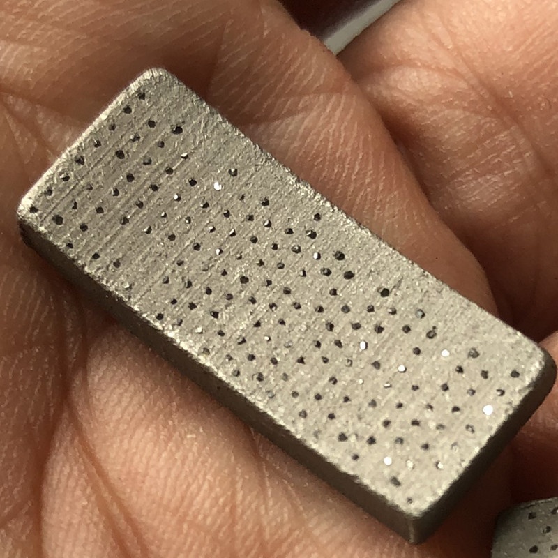 Алмазные сегменты Arix для буровых долот для бурового усиленного бетона, 24*3,5*10 мм