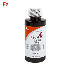 La calidad de la seguridad de respetuoso del medio ambiente Actavis línea entrenador jarabe para la tos de etiqueta de impresión de la etiqueta engomada - Product Image 2