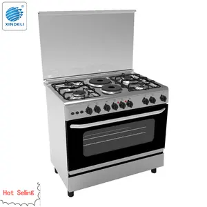 Convenient 2019 new style 36-inch gas oven with 4 gas burners and 2 electric burenr for kitchen using