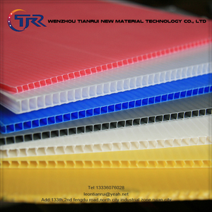 Extrusión técnica bordes sellados disponibles PE corrugado/polietileno de plástico corrugado - Product Image 4