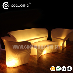 Hiện đại IP65 không thấm nước đồ nội thất ngoài trời phong cách mới dẫn bên bảng ánh sáng bên trong vườn Bộ thanh Bàn và ghế Bộ - Product Image 2