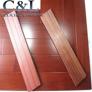 Pavimento in Legno di Mogano Santos Naturale Africano Impermeabile di Alta Qualità - Product Image 2