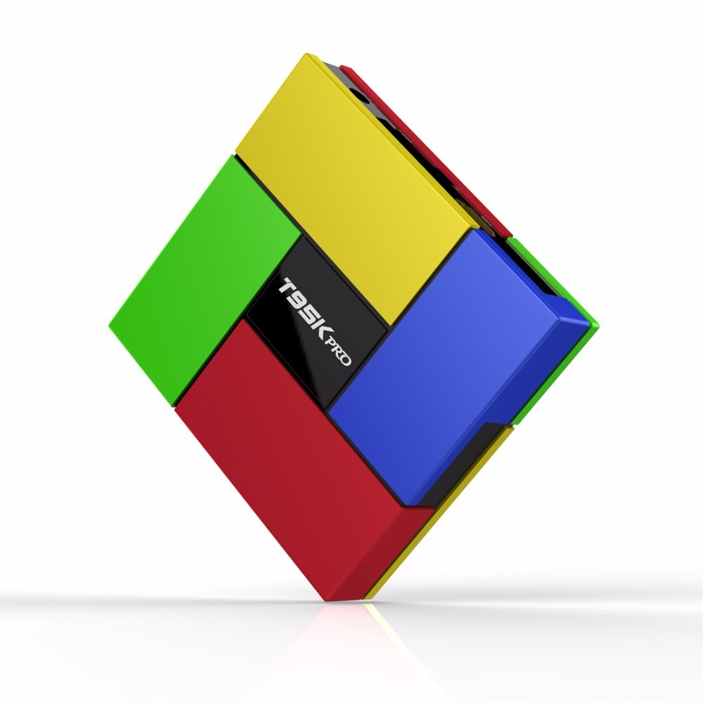 S912 T95K Pro Android TV Box Amlogic Android 6.0 3 GB RAM 32 GB Flash octa-core WiFi 2.4 + 5G 1080p-smart tv box