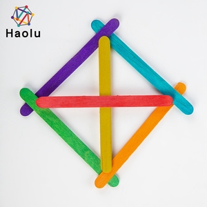 Palos <span class=keywords><strong>de</strong></span> madera para hacer helados, varitas multicolor para hacer helados - Product Image 4