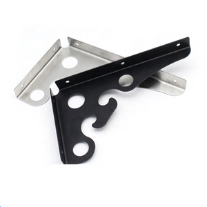 دعامات رفوف قابلة للتعديل من الفولاذ المقاوم للصدأ للطاولات، موصلات وحوامل رفوف أحادية الجانب 8/10 بوصة بسمك 2 مم - Product Image 5