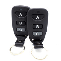 Porte de Garage télécommande sans fil, 433Mhz, code imprimé, pour porte de voiture, télécommande, duplicateur de clé