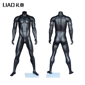 Maniquí deportivo masculino <span class=keywords><strong>musculoso</strong></span> sin cara de alta calidad, modelo de cuerpo completo para hombres a la venta - Product Image 3