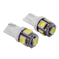 Luces LED para Auto T10 194 168 5050 5SMD Blancas / Azules / Rojas, 5 LED, Bombilla LED T10, Luz LED T10
