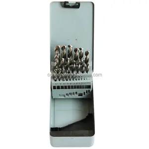 19 25PCS Điện Hữu Ích Nhựa Hoặc Kim Loại Khoan HSS Twist Drill Bit Set