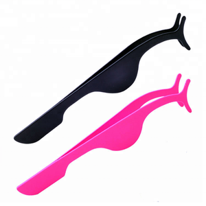 Privé étiquette en gros pinces à cils haute qualité or cils brucelles - Product Image 3
