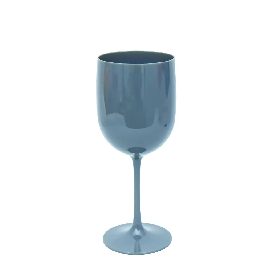 Copa de champán de plástico de 480ml, colorida, para restaurante, Hotel, Bar, fiesta, boda, vino, copas de champán, promoción