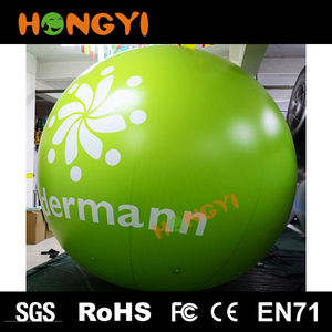 Ao ar livre verde Multidão Levou Bola Inflável balões de hélio publicidade propaganda lift off modelo Glow In The Dark - Product Image 3