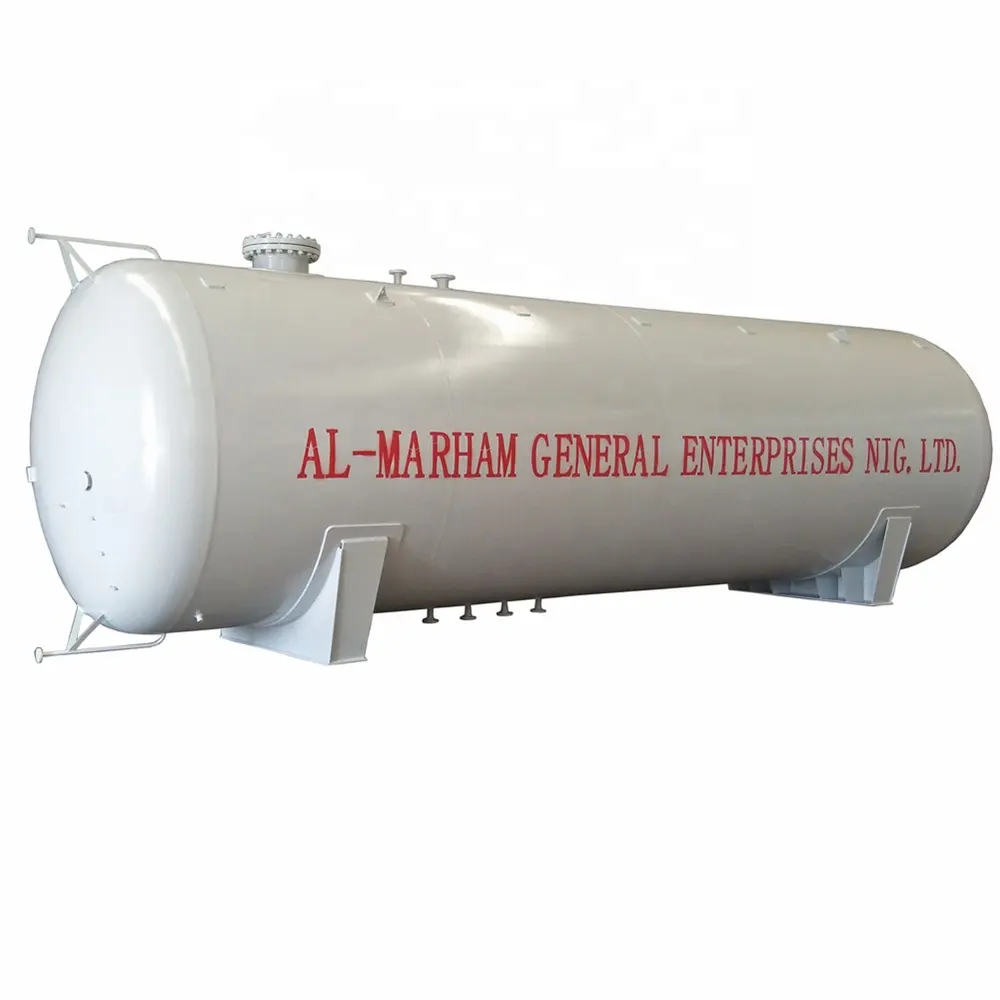 Hot Jual 80CBM 80000 Liter 40 Ton Tangki LPG 40 Ton 80000 Liter 80M3 40 Ton Penyimpanan LPG Tanker untuk nigeria