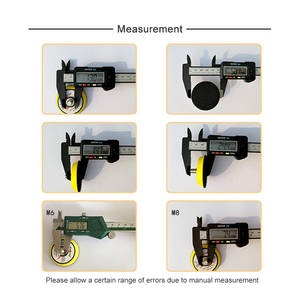 <span class=keywords><strong>2</strong></span> дюйма 50 мм крючок и петля M8/M6 Резьбовая резервная шлифовальная площадка - Product Image 2