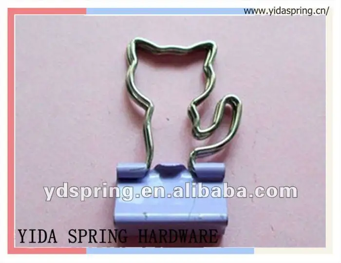 Spring Clip Custom Stainless Steel Retaining Spring Clip For Paper