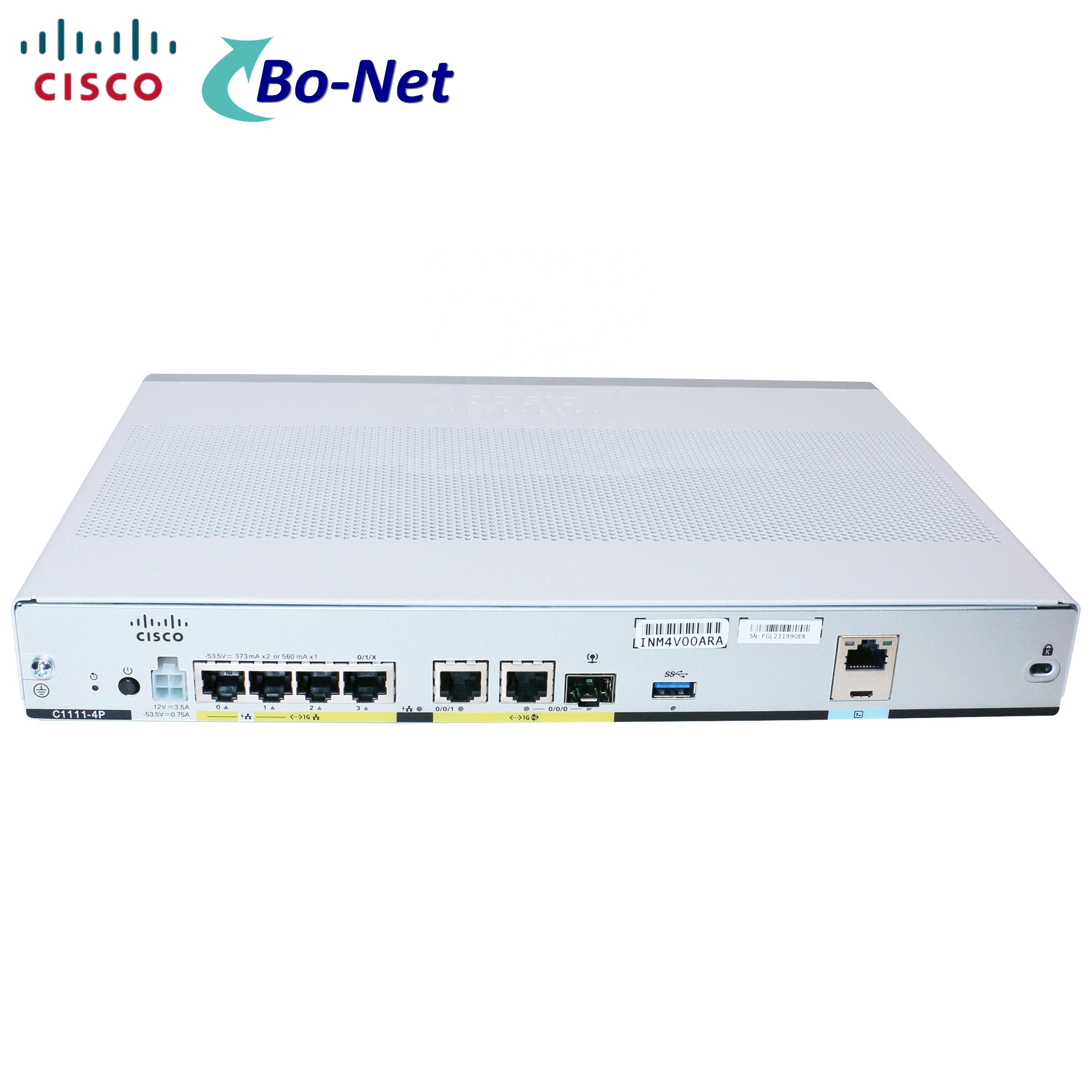Cisco C1111-4P ISR1100 серии интегрированный с 4 портами двойной GE Wan маршрутизатора с интерфейсом Ethernet