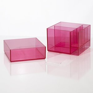 Acrylique Titulaire <span class=keywords><strong>de</strong></span> <span class=keywords><strong>Rouge</strong></span> À Lèvres Organisateur Lucite Maquillage Cube <span class=keywords><strong>De</strong></span> Rangement Contenant - Product Image 2