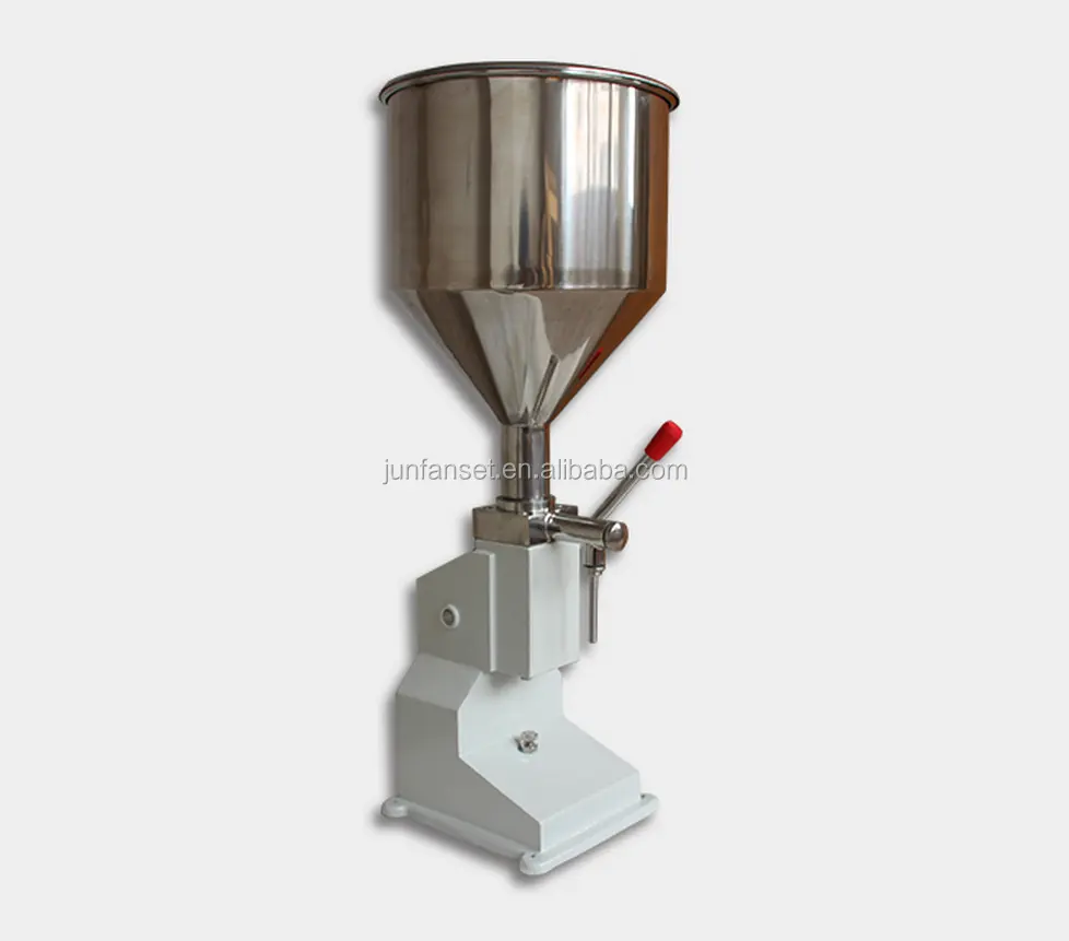 Sachet manual peanut butter/cream filling machine for small business