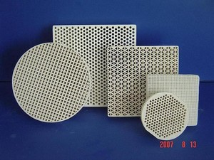 Piatto in ceramica Cordierite a nido d'ape per forno per <span class=keywords><strong>pizza</strong></span> - Product Image 2