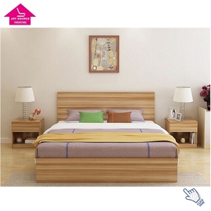 Modern MDF Wooden <strong>Bed</strong> <strong>Frame</strong> for <strong>King</strong> <strong>Size</strong> Double Queen <strong>with</strong> <strong>Drawers</strong> Home Furniture Panel Style for Bedroom Use - Product Image 6
