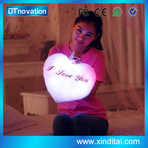 Alta calidad colorida amor rojo corazón de <span class=keywords><strong>peluche</strong></span> de juguete - Product Image 3