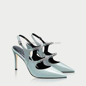 Chaussures à talon pour femmes, sexy, plateforme, bretelles croisées, boucle Stiletto, escarpins de Date - Product Image 3