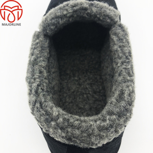 OEM personalizzate da <span class=keywords><strong>uomo</strong></span> in pile sherpa da interni in peluche mocassin pantofole scarpe da <span class=keywords><strong>casa</strong></span> da camera - Product Image 5
