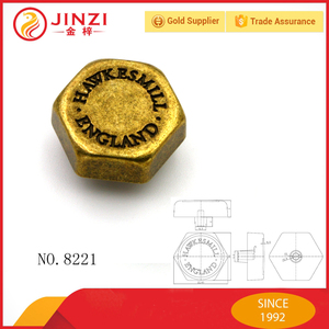 Divers type couleur personnalisé cuivre bouchon pop rivets pour cuir - Product Image 1