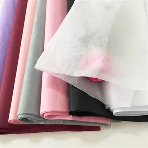Lixin-530 gift mg tissue synthetic paper anti-curl wax  blue gift wrapping paper packing  green  purple