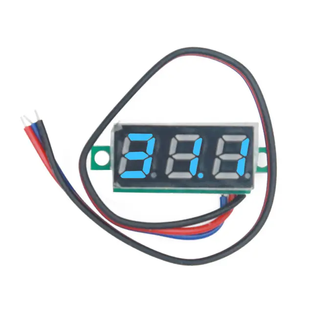 0.28 inch Mini Panel voltmeter ammeter motorcycle digital dc multimeter voltage meters