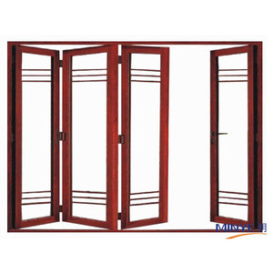 <span class=keywords><strong>Armario</strong></span> de Aluminio de Diseño Moderno con <span class=keywords><strong>Puertas</strong></span> Plegables de Vidrio en Acordeón con Bisagras y Acabado para Hoteles - Product Image 6