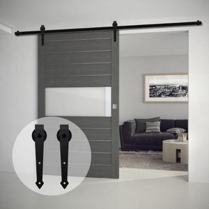 American Style Exterior Wooden <strong>Door</strong> System Sliding <strong>Barn</strong> <strong>Door</strong> <strong>Hardware</strong> - Product Image 3