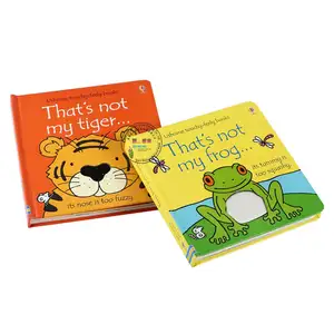 Kustom Pabrik sampul keras buku anak-anak buku cerita komik cetak buku papan bayi