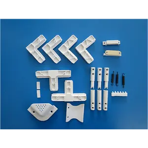 Professional Plastic aluminium profile Corner Joint Injection Molding Parts Plastic Raw Material For Injection Molding