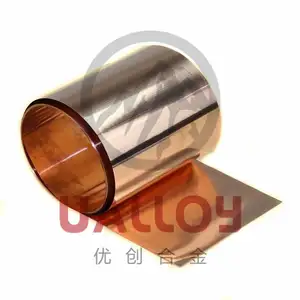 Strength alloy Strip Beryllium Copper Tape C17200 QBe2 Strip for PCB