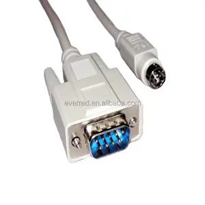 MINI DIN 8PにRS232(DB9M) CABLE(ERC197)