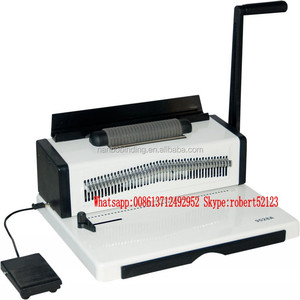 NanBo EC8706 Nhà Máy Giá Rẻ Nhất Điện Cú Đấm Điện Ràng Buộc Nhựa Xoắn Ốc Dây Ràng Buộc Máy - Product Image 3