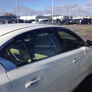 HIC <b>Car</b> Window Visor Door <b>Deflector</b> Vent Visor Model In10 TW for Q50 Skyline - Product Image 2