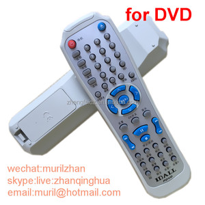 Haute qualité gris 49 touches IDALL amour DVD télécommande avec argenté PVC couverture - Product Image 1
