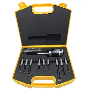 Độ Chính Xác F112 2 Inch Đầu Nhàm Chán Set Với MT2 Shank 9 Pcs 1/2 Inch Nhàm Chán Thanh