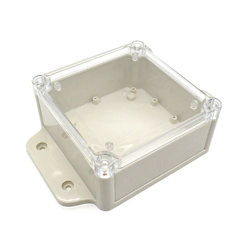 168*120*55mm Wall Mount Type Clear ABS Cover IP68 Waterdichte Behuizing/Box/Case voor elektronica Project