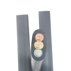 Câbles en caoutchouc flexibles, câble plat pour pompe submersible, résistant à l'eau - Product Image 5