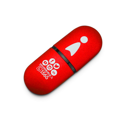 Plastic capsule USB flash drive creative external storage 4GB 8GB 16GB 32GB 64GB 128GB USB 2.0 Stick thumb drive U disk