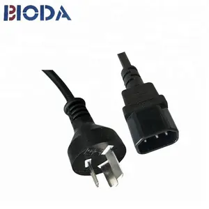 Argentina 3pins power cord according to the customers ac power cord socket for sale