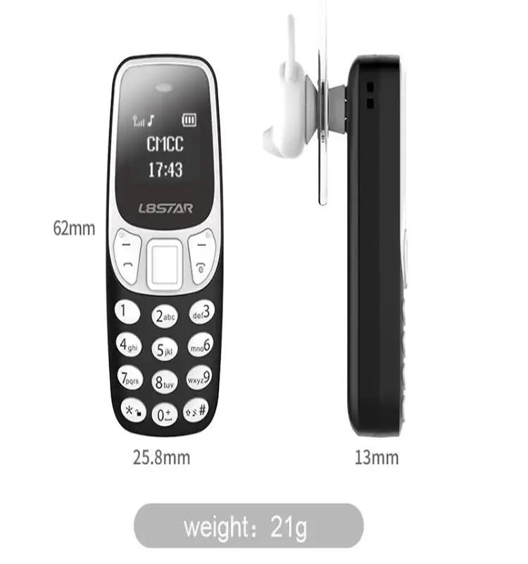 האחרון הקטן L8STAR BM90 סין מיני טלפון סלולרי 0.66 OLED GSM מיני סמארטפון טלפון סלולרי תוצרת גואנגזו