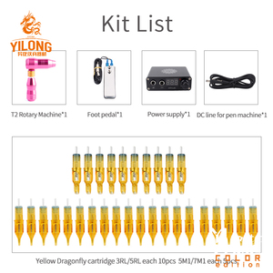<span class=keywords><strong>Kit</strong></span> <span class=keywords><strong>de</strong></span> <span class=keywords><strong>máquina</strong></span> <span class=keywords><strong>de</strong></span> tatuaje rotativo Multicolor eléctrico profesional, pluma, Microblading - Product Image 2