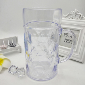 Chope à bière allemande Bitburger en <span class=keywords><strong>verre</strong></span> à fossettes 1 litre - Product Image 6